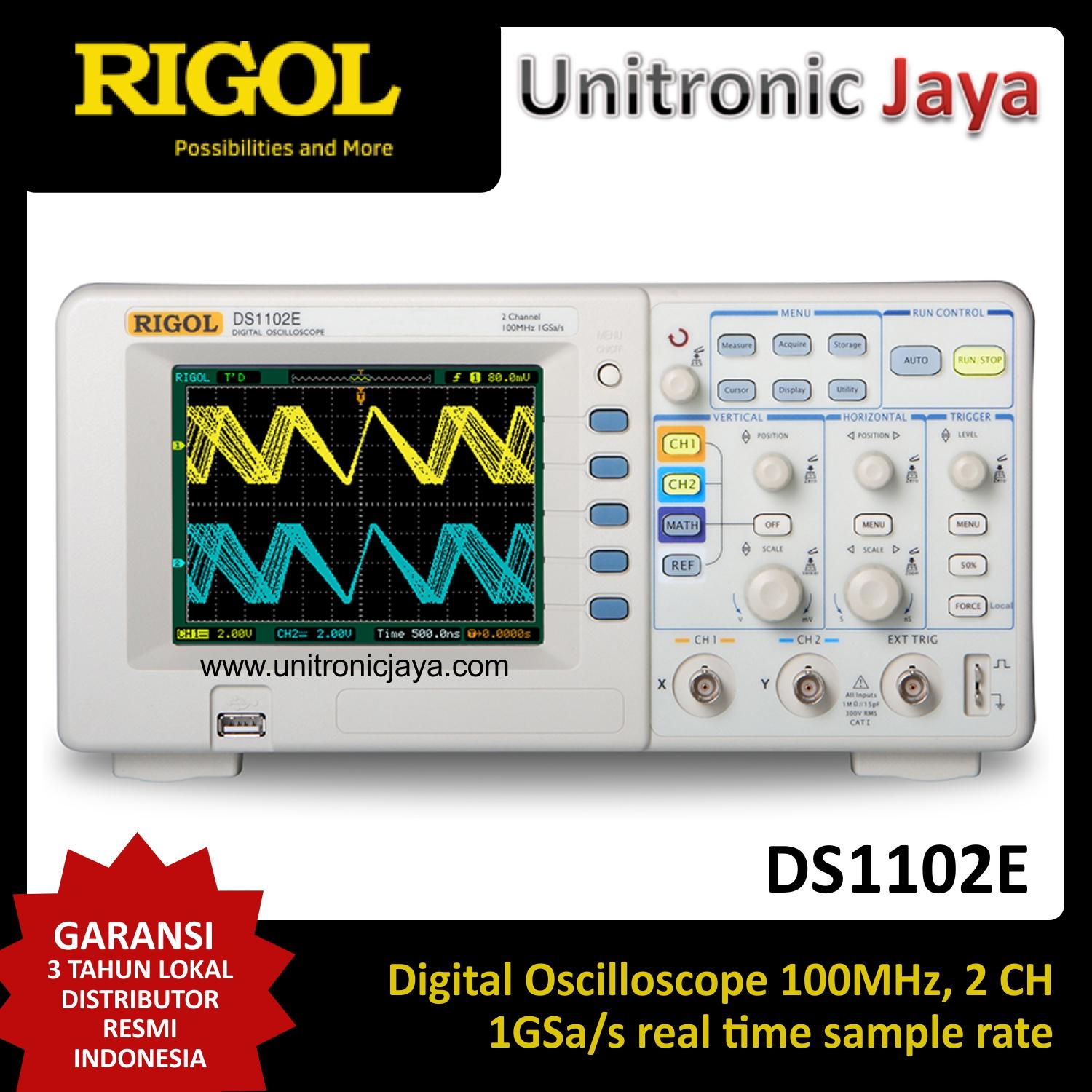 RIGOL DS1102E Oscilloscope