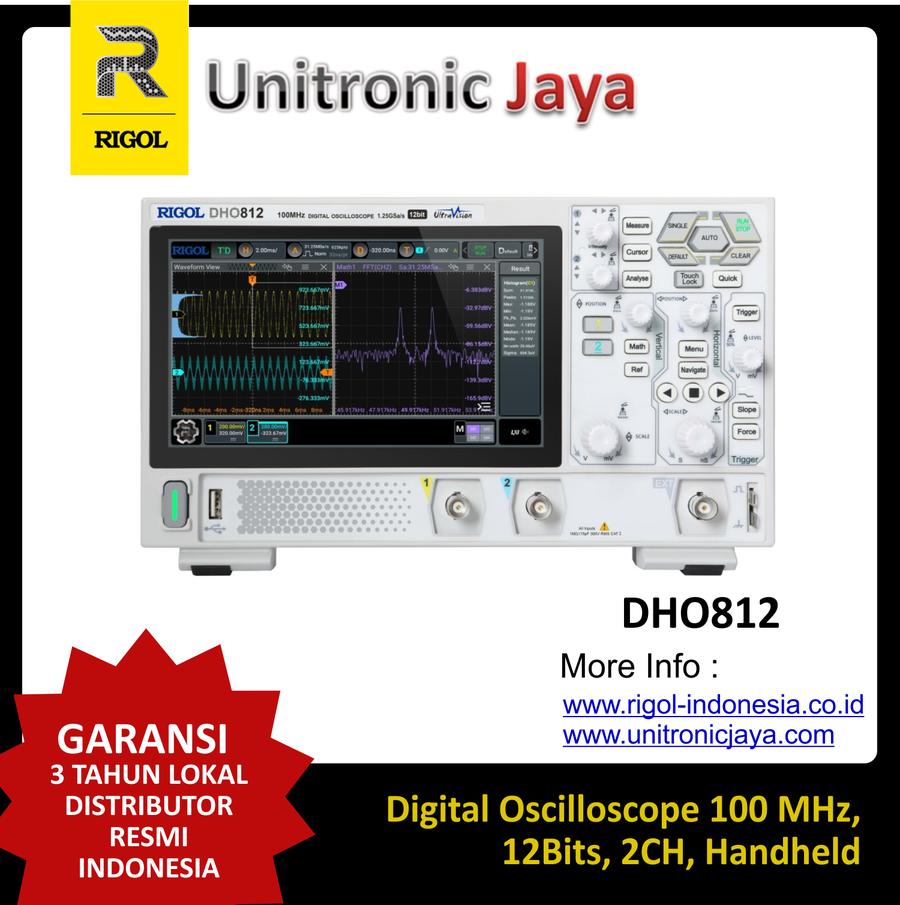 RIGOL DHO812 Digital Oscilloscope