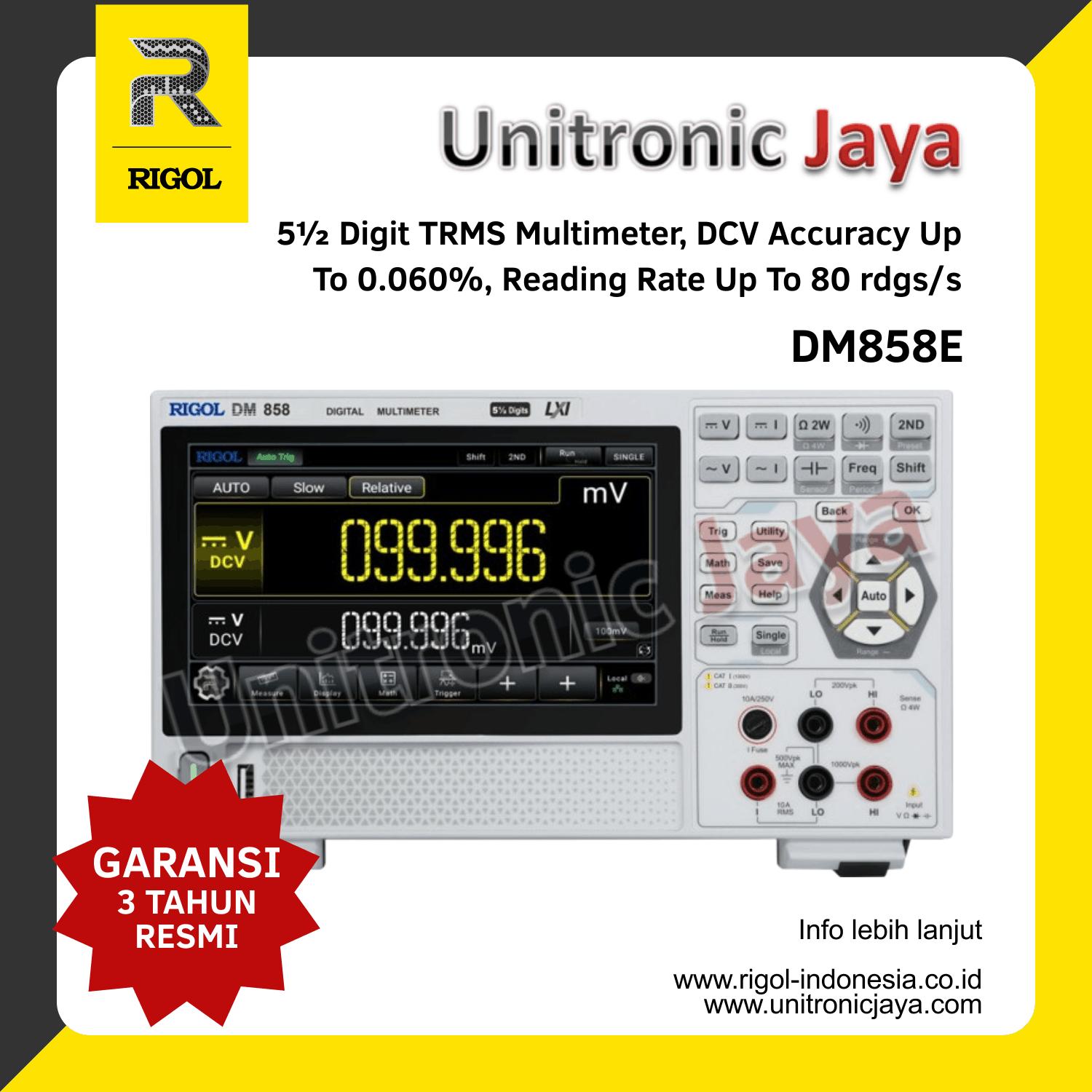 RIGOL DM858 Digital Multimeter