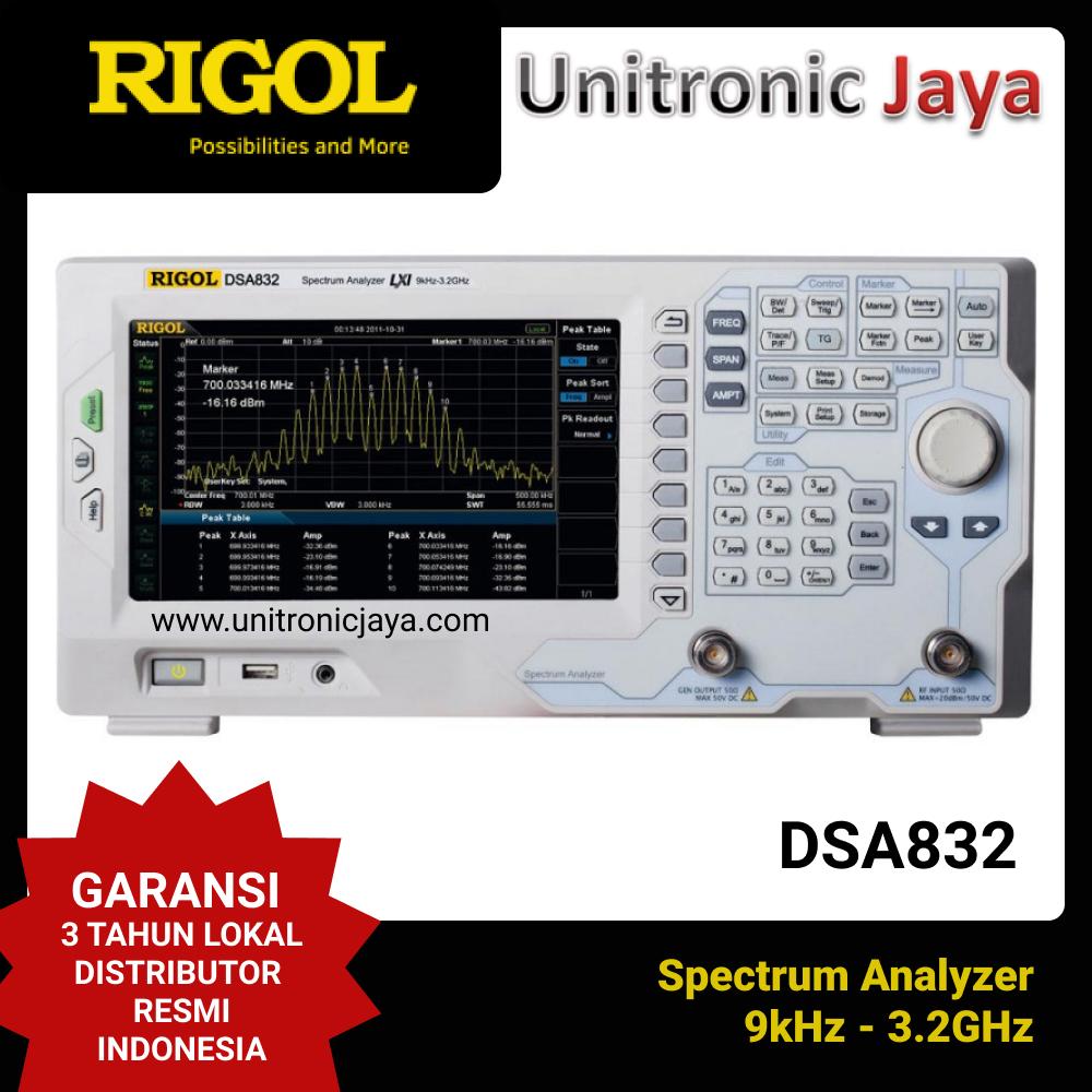 RIGOL DSA832 Spectrum Analyzer