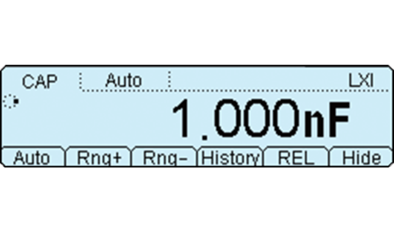 Capacitance Test Function