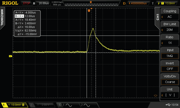 Fast transient response time: < 50us
