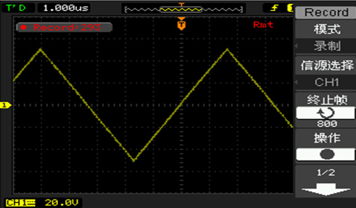 Waveform Recording and Playback Function