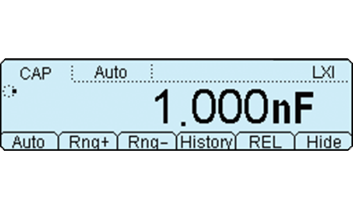 Capacitance Test Function