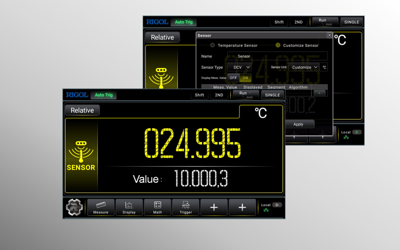 Support any Sensor Measurement